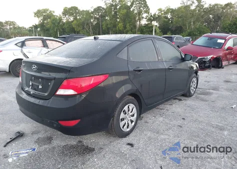 2017 Hyundai Accent Se z USA, uszkodzony, nr VIN KMHCT4AE5HU320677